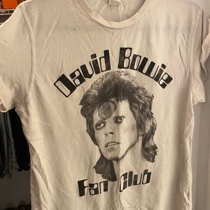 Madeworn David Bowie Glitter Tee